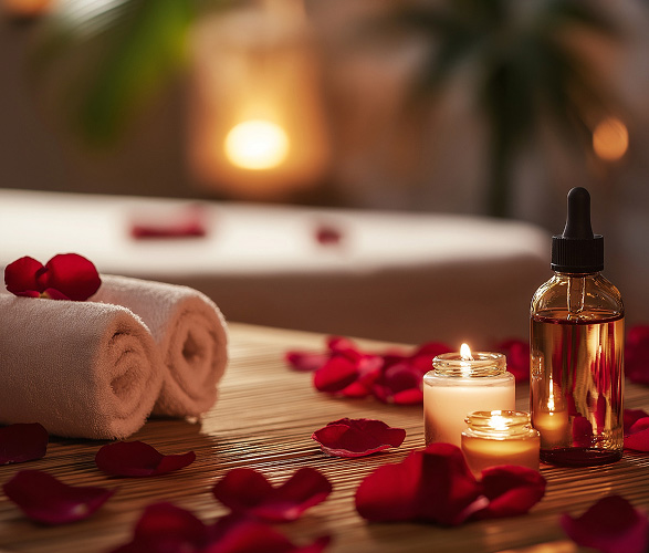 massage dans un spa